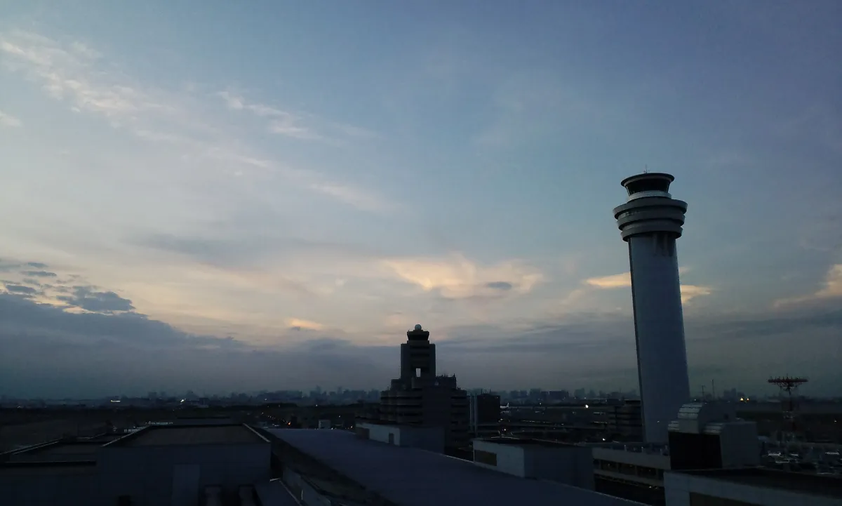 Haneda International Airport, Tokyo, Japan.