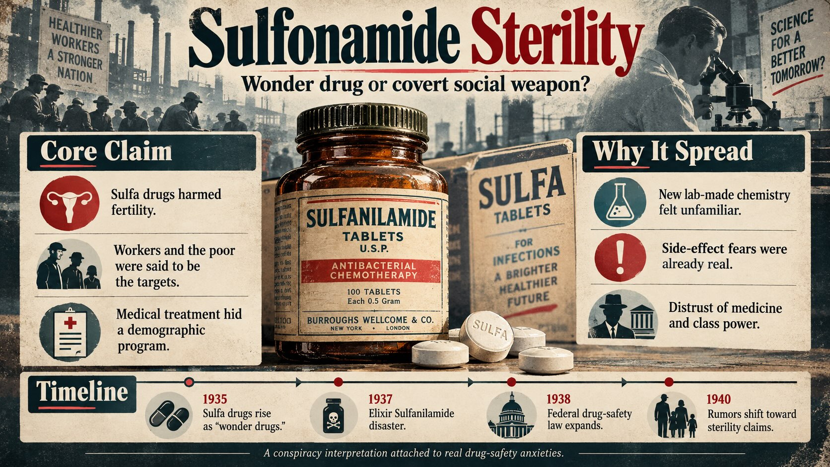 The Sulfonamide Sterility — Theory of the Day
